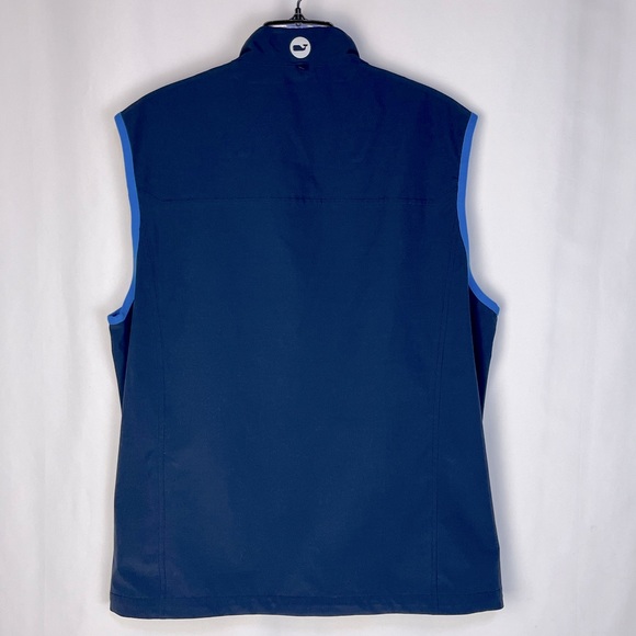 Vineyard Vines Convertible Jacket to Vest Performance Wear Size Medium in Navy - Picture 10 of 16